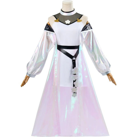 Genshin Impact Yae Miko Cosplay Costume - Elegant Fox Enthroned Attire - Coscosmos