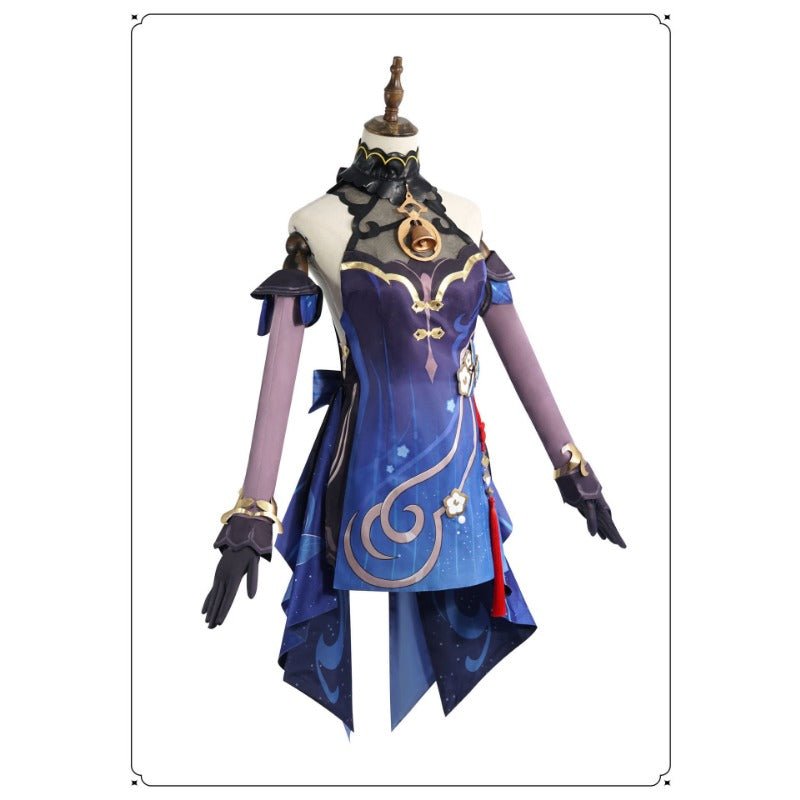 Genshin Impact Yaoyao Cosplay Costume - Misty Dungeon Ganyu Lantern Rite Skin - Coscosmos