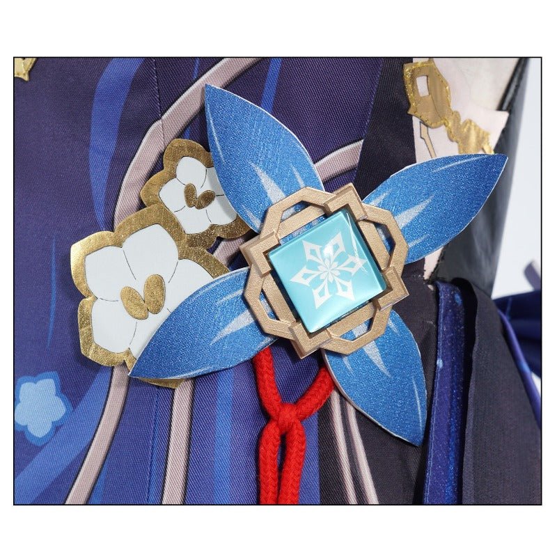 Genshin Impact Yaoyao Cosplay Costume - Misty Dungeon Ganyu Lantern Rite Skin - Coscosmos