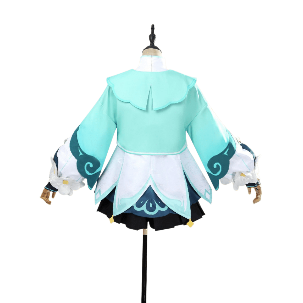 Genshin Impact Yaoyao - Lantern Rite "Bamboo Echoes in Rain" Cosplay Costume - Game Anime Outfit Cute Design - Coscosmos