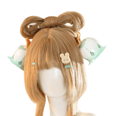 Genshin Impact Yaoyao - Lantern Rite "Bamboo Echoes in Rain" Cosplay Costume - Game Anime Outfit Cute Design - Coscosmos