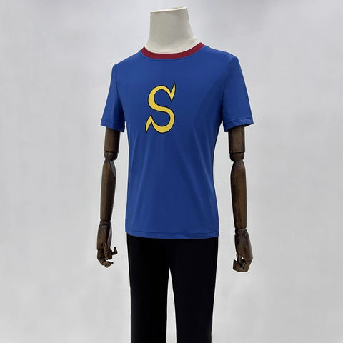 Gintama 3 - Z Class Sougo Okita Cosplay Costume - Complete Official Style Uniform Set - Coscosmos