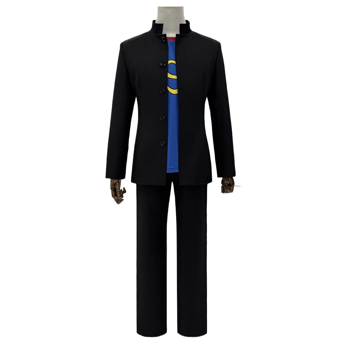 Gintama 3 - Z Class Sougo Okita Cosplay Costume - Complete Official Style Uniform Set - Coscosmos
