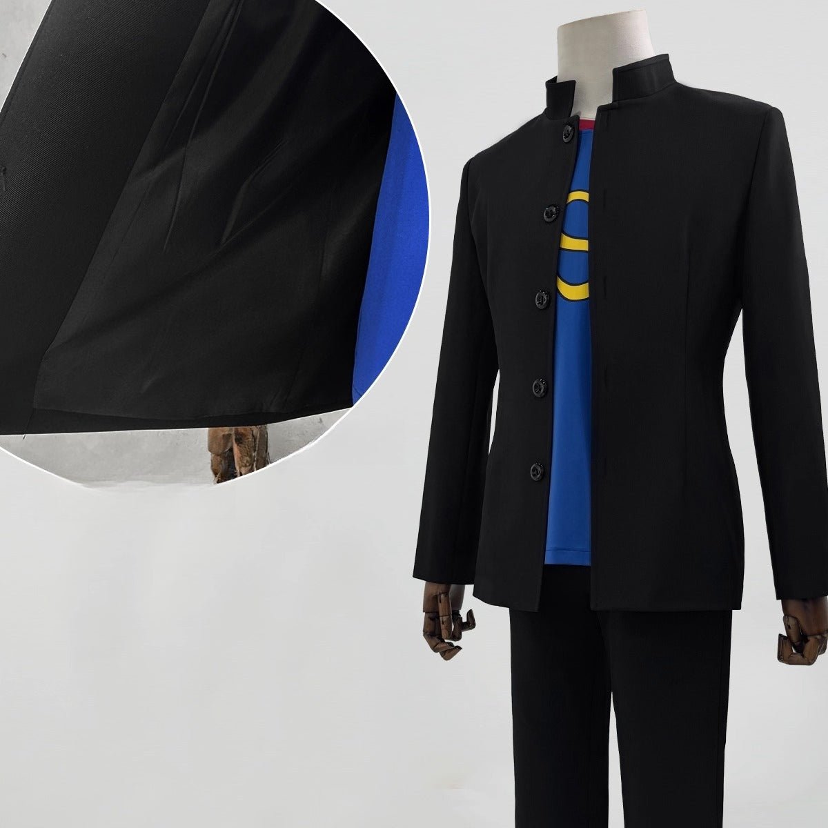 Gintama 3 - Z Class Sougo Okita Cosplay Costume - Complete Official Style Uniform Set - Coscosmos