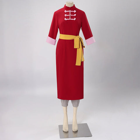 Gintama Kagura Cosplay Costume Silver Soul Battle Version Anime Game Role Play - Coscosmos