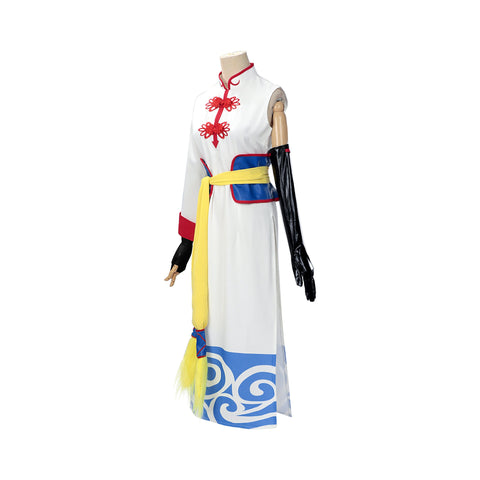Gintama Kagura Cosplay Costume Silver Soul Battle Version Anime Game Role Play - Coscosmos