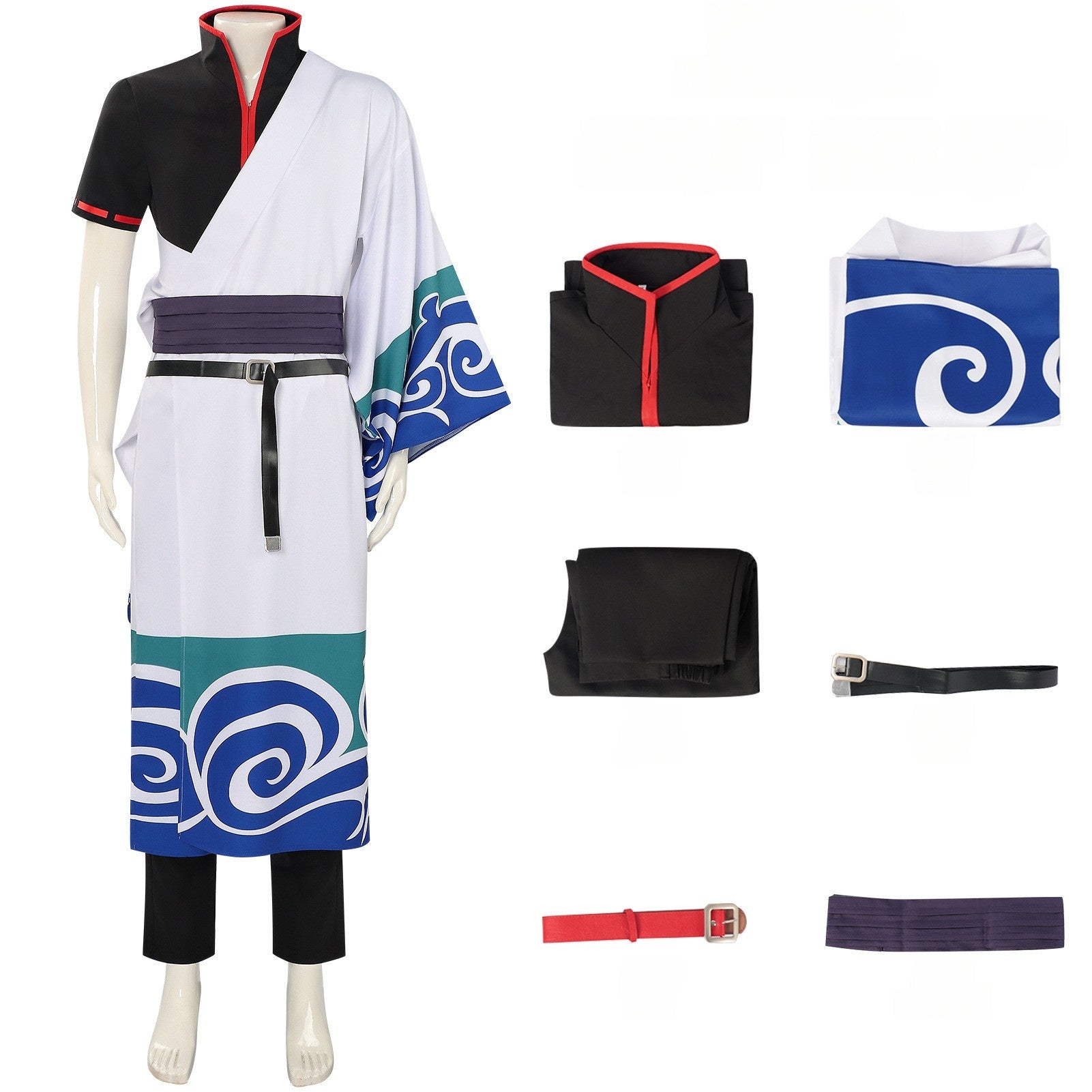 Gintama Kagura Cosplay Costume Silver Soul Battle Version Anime Game Role Play - Coscosmos