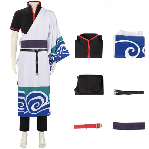 Gintama Kagura Cosplay Costume Silver Soul Battle Version Anime Game Role Play - Coscosmos