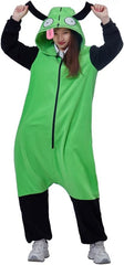 Gir Invader Zim Cosplay Onesie Adult Alien Pajamas Sleepwear Jumpsuit – Perfect for Fans of the Iconic Animated Series - Coscosmos