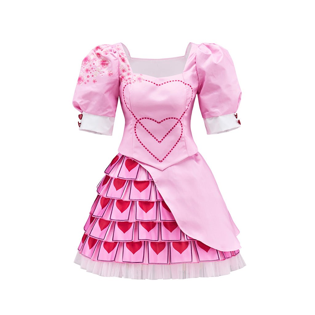 Girls Dresses D - Descendants 4 Red Cosplay Costume – Movie Princess Dress for Halloween & Carnival - Coscosmos