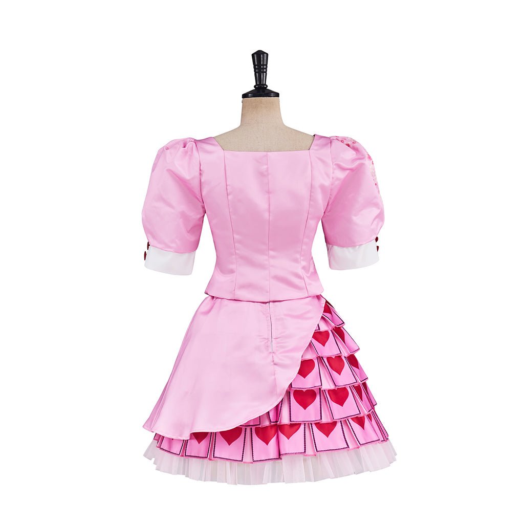 Girls Dresses D - Descendants 4 Red Cosplay Costume – Movie Princess Dress for Halloween & Carnival - Coscosmos