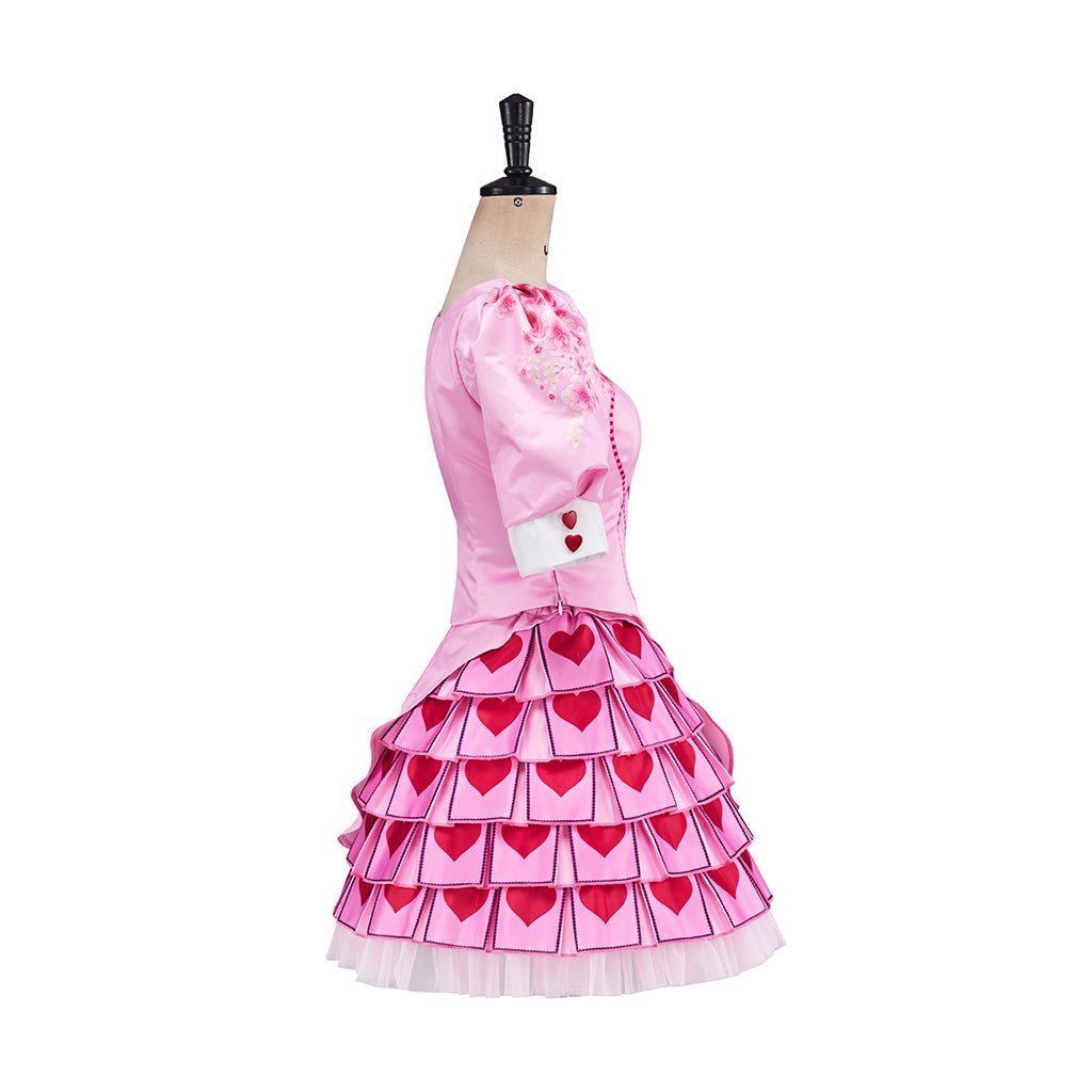 Girls Dresses D - Descendants 4 Red Cosplay Costume – Movie Princess Dress for Halloween & Carnival - Coscosmos