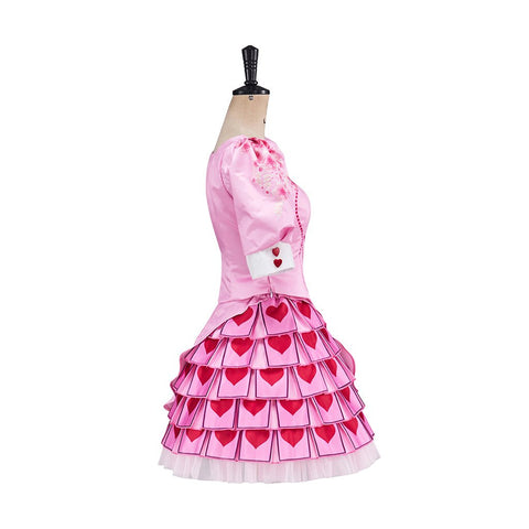 Girls Dresses D - Descendants 4 Red Cosplay Costume – Movie Princess Dress for Halloween & Carnival - Coscosmos