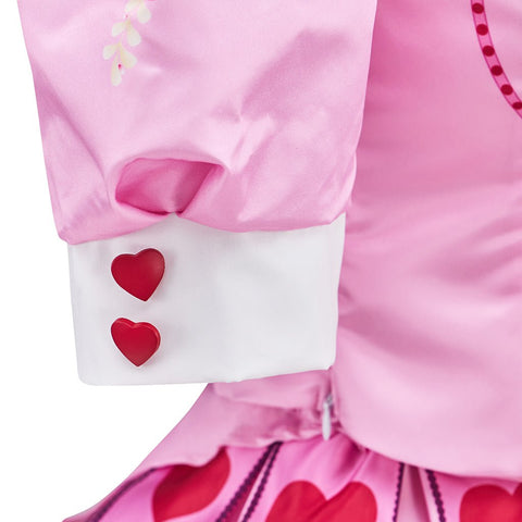 Girls Dresses D - Descendants 4 Red Cosplay Costume – Movie Princess Dress for Halloween & Carnival - Coscosmos