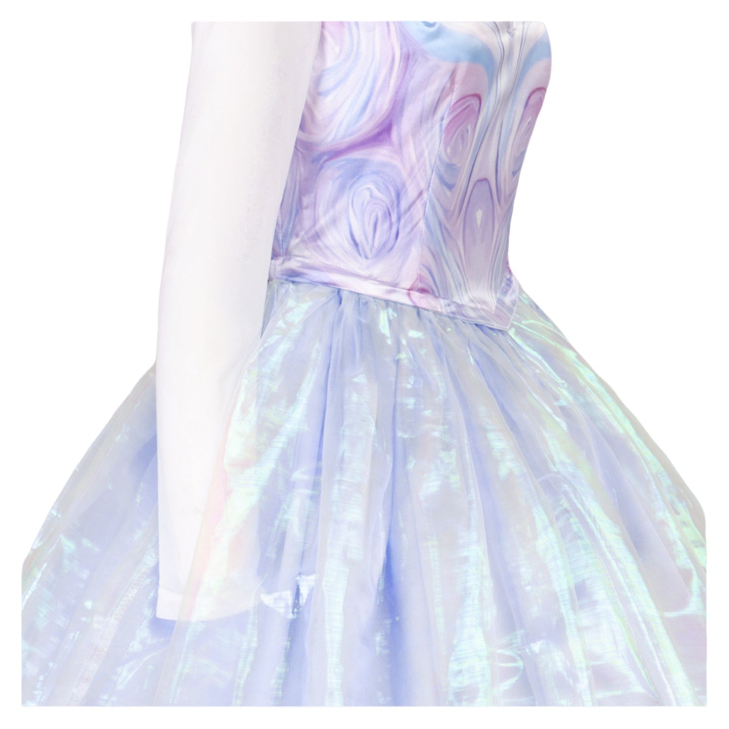 Glinda the Good Witch Cosplay Costume from Wicked: Part Two - Elegant Long Dress for Women - Coscosmos