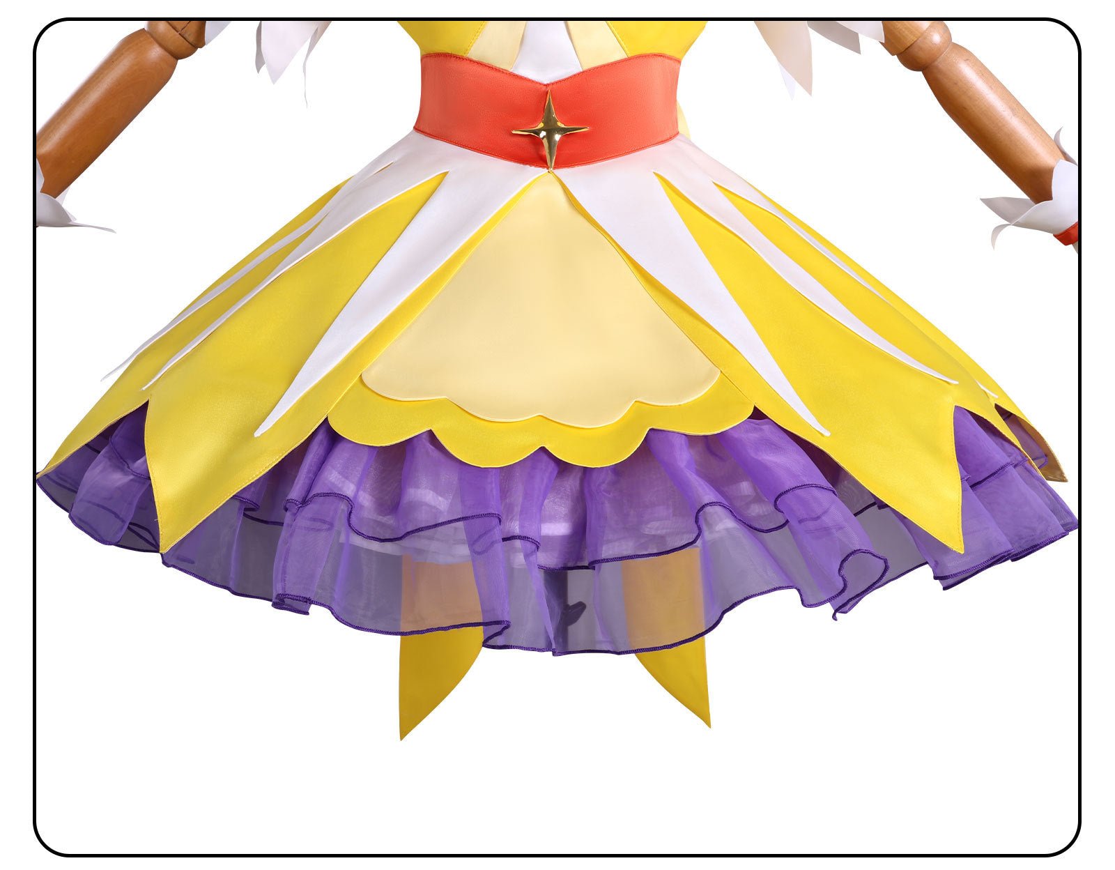Go! Princess PreCure Kirara Amanoga Twinkle Princess Custom Cosplay Costume - Coscosmos
