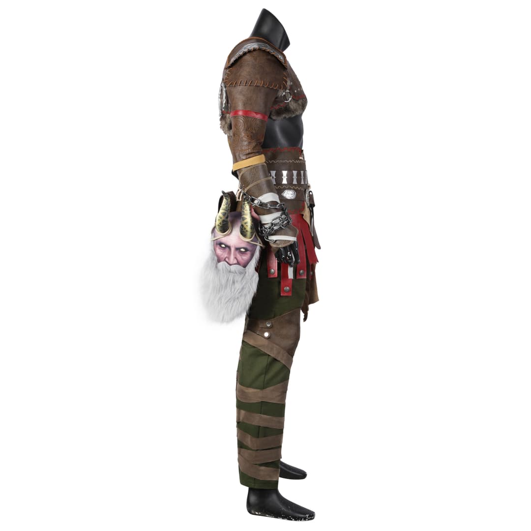 God of War Ragnarök Kratos Cosplay Costume - Coscosmos