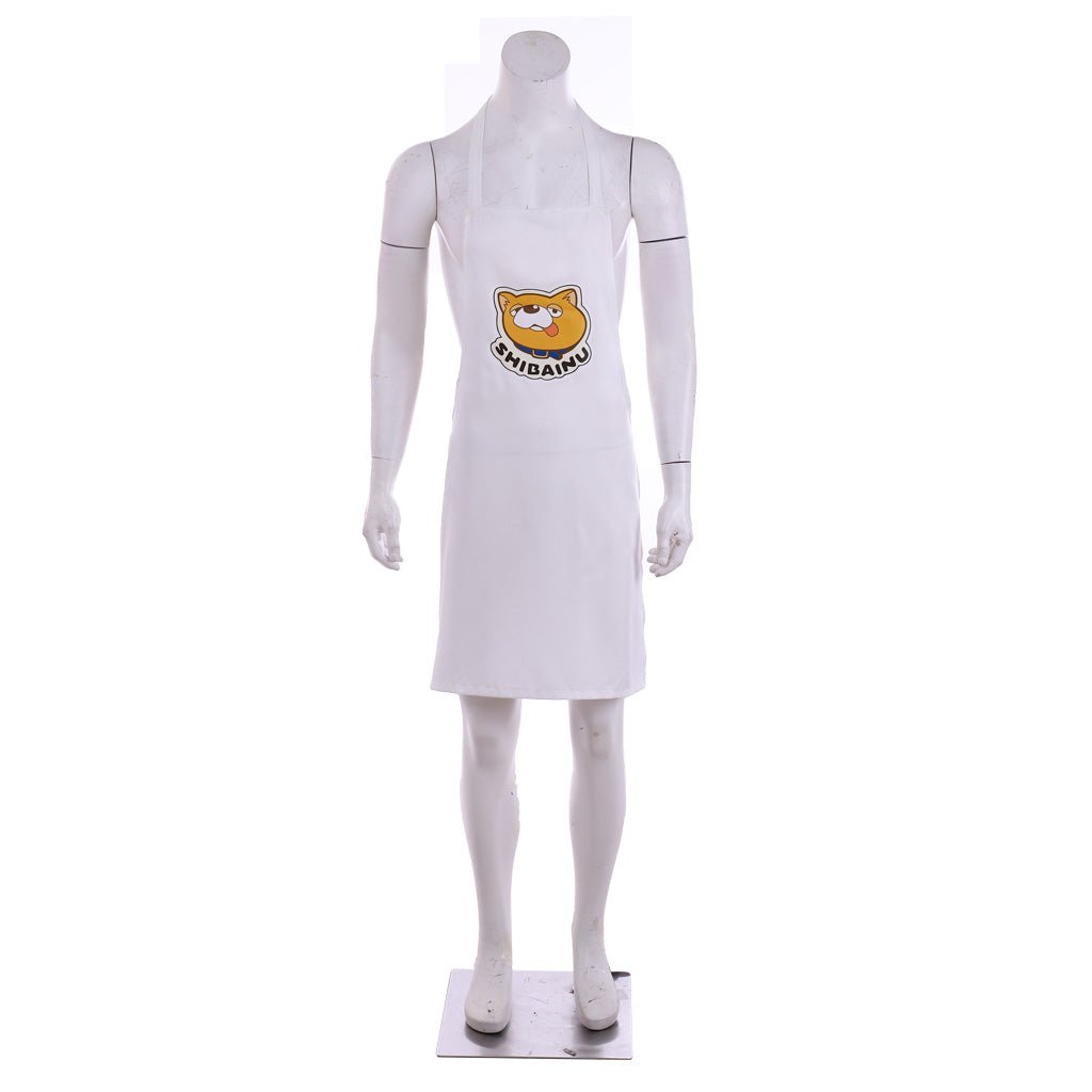 Gokushufudo Apron Cartoon Cooking Apron Cosplay Costume - Coscosmos