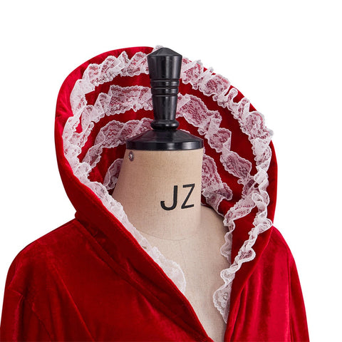 scarlett o hara red dress costume Scarlett O'Hara's red velvet dressing gown from Gone with the Wind