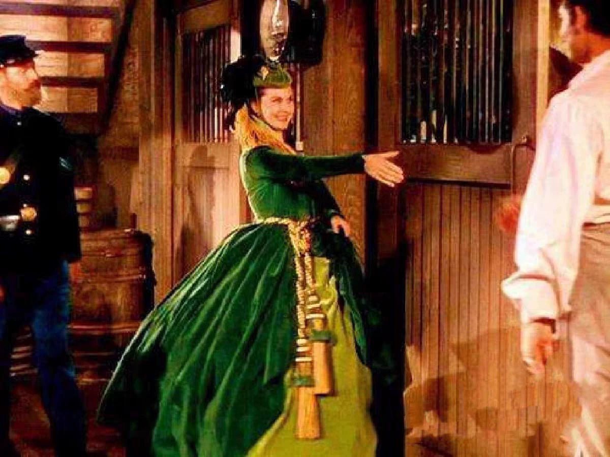 Gone with the Wind Scarlett O'Hara Cosplay Costume - Coscosmos