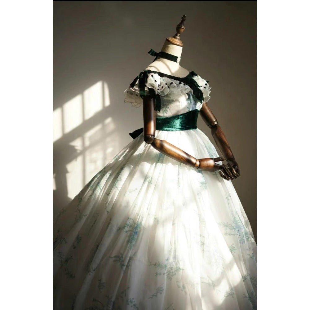 Gone with the Wind Scarlett O'Hara Cosplay Costume - Coscosmos