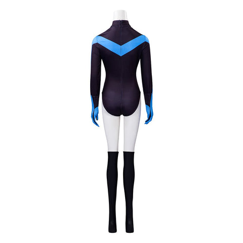 Gotham Knights Nightwing Women's Bodysuit Roleplay Costume - Coscosmos