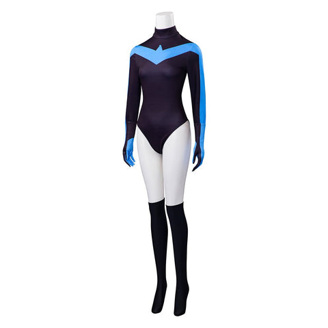 Gotham Knights Nightwing Women's Bodysuit Roleplay Costume - Coscosmos