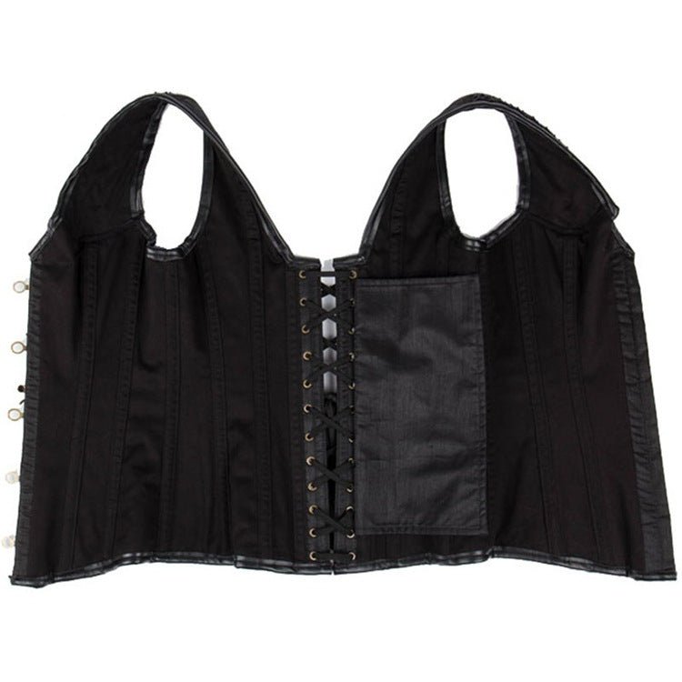 Gothic Corset Steampunk Bustier Top for Women - Perfect for Photography and Cosplay - Coscosmos