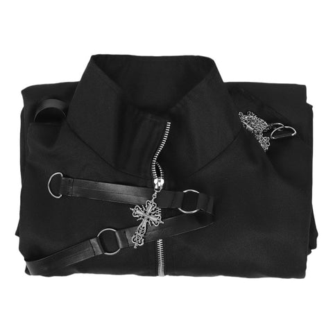 Gothic Medieval Tailcoat for Men - Perfect for Halloween and Cosplay - Coscosmos