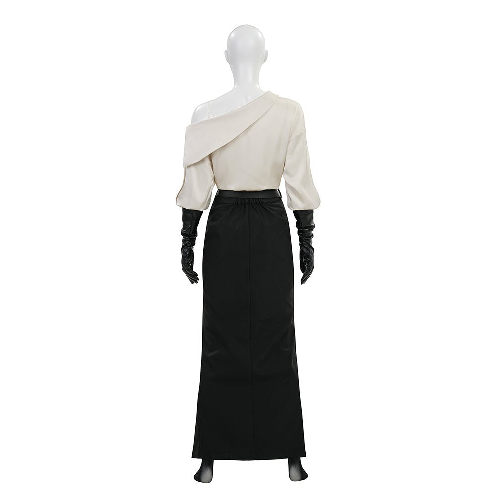 Grace Ashcroft Film Noir Outfit Cosplay Costume from Resident Evil 9 Requiem - Coscosmos