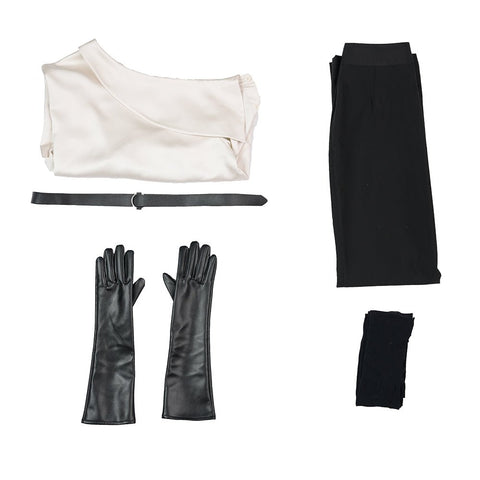 Grace Ashcroft Film Noir Outfit Cosplay Costume from Resident Evil 9 Requiem - Coscosmos