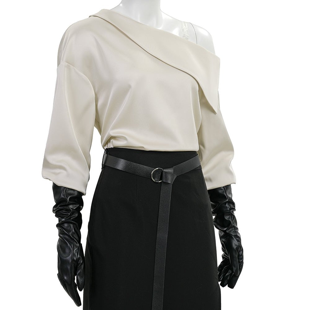 Grace Ashcroft Film Noir Outfit Cosplay Costume from Resident Evil 9 Requiem - Coscosmos