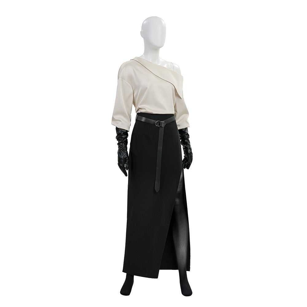 Grace Ashcroft Film Noir Outfit Cosplay Costume from Resident Evil 9 Requiem - Coscosmos
