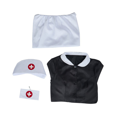 Great War Nurse Florence Nightingale Cosplay Costume Nurse Doctor Uniform Dress With Hat - Coscosmos