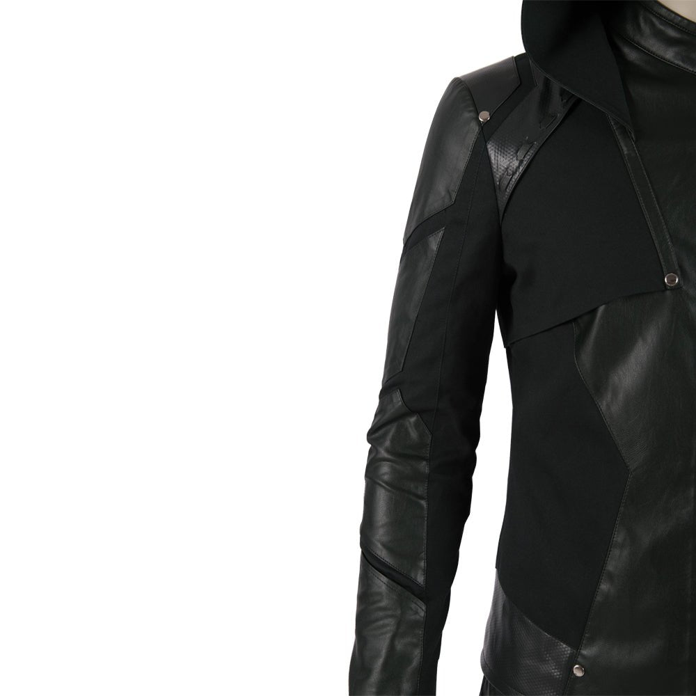 Green Arrow Season 8 Oliver Queen Cosplay Costume - Premium Quality TV Series Outfit - Coscosmos