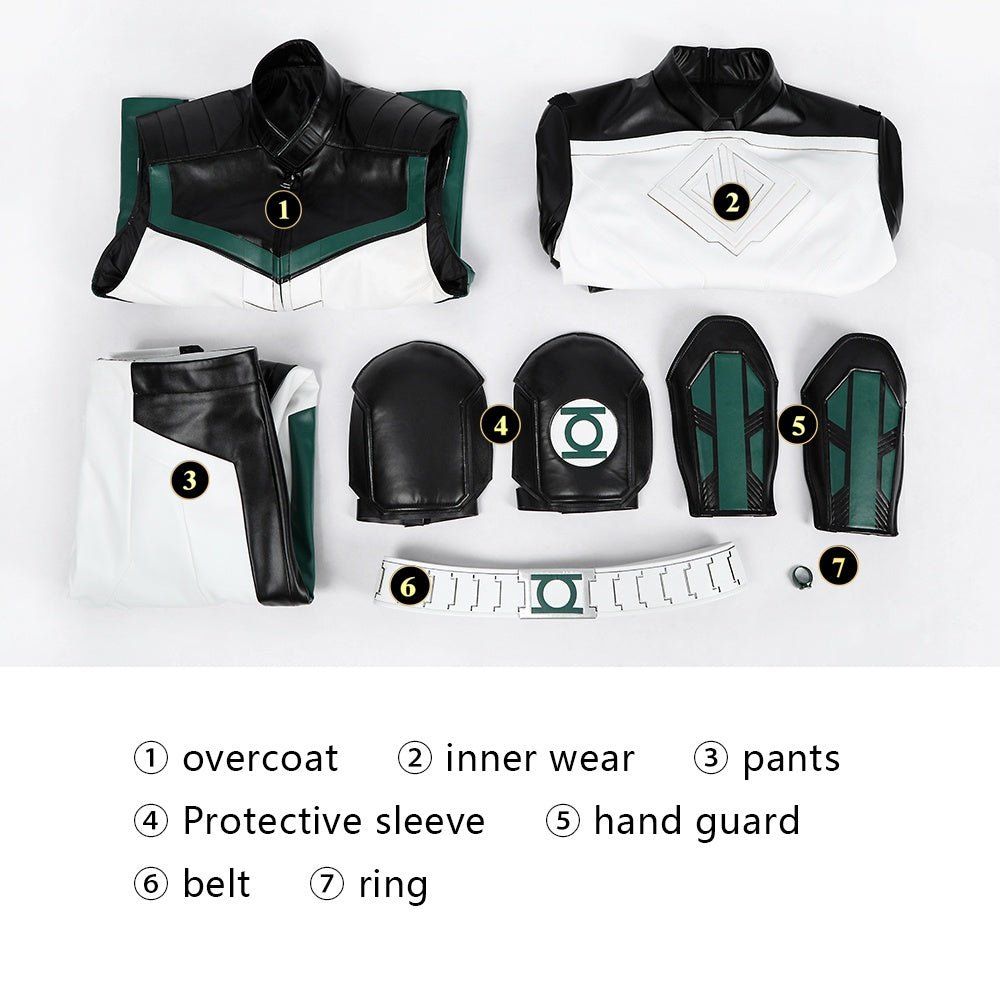 Green Lantern - Hal Jordan Premium Cosplay Costume from Superman: Legacy - Coscosmos