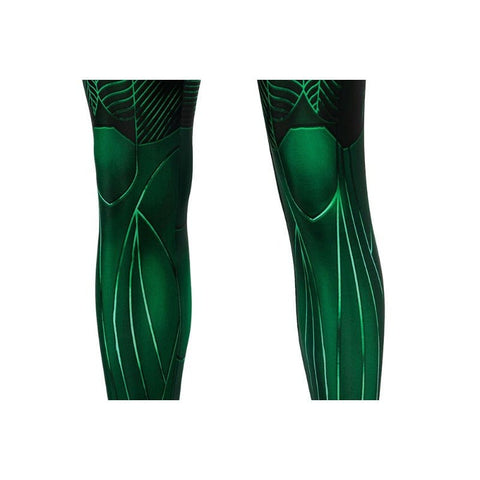 Green Lantern Hal Jordan Printed Jumpsuit Cosplay Costume for Halloween - Coscosmos