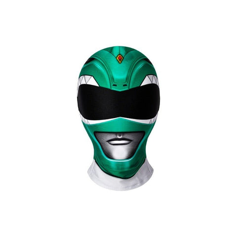 Green Ranger Cosplay Suit Power Rangers HQ Printed Spandex Costume for Kids - Coscosmos