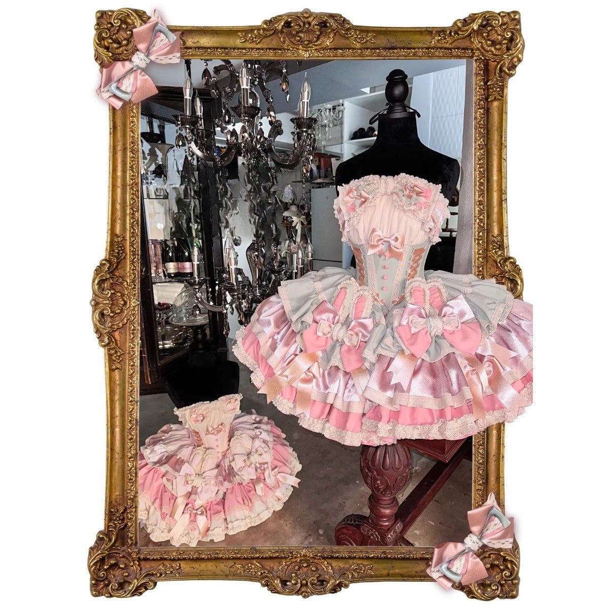 Green,Pink Rabbit Off - the - Shoulder Feather Sequin Mini Dress - Elegant Mesh Tube Top Gown for Birthday Party, Performance Costume & Celebrity Stage Wear - Coscosmos