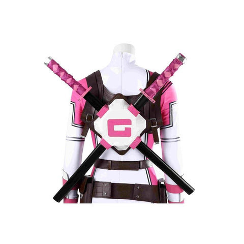 Gwenpool Cosplay Costume Comic Gwen Poole Halloween Suit for Women and Men - Coscosmos