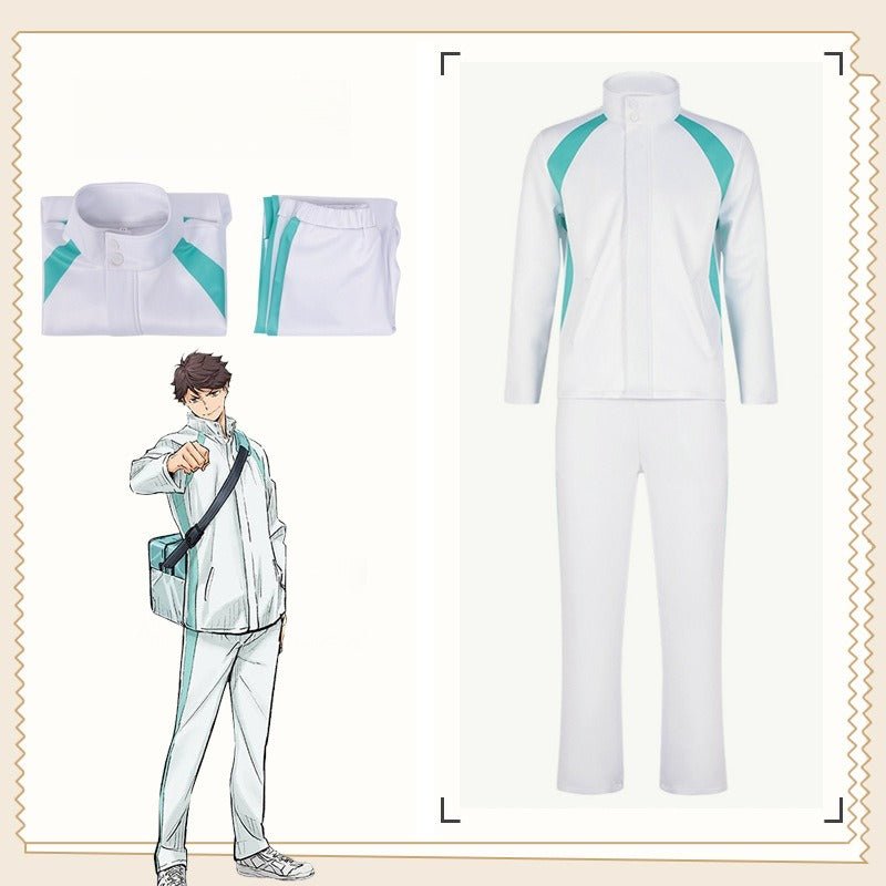 Haikyuu!! Cosplay Costume - Oikawa Tooru Seijoh Nekoma Fukurodani High School Volleyball Anime Outfit Full Set - Coscosmos