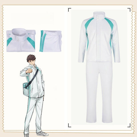 Haikyuu!! Cosplay Costume - Oikawa Tooru Seijoh Nekoma Fukurodani High School Volleyball Anime Outfit Full Set - Coscosmos