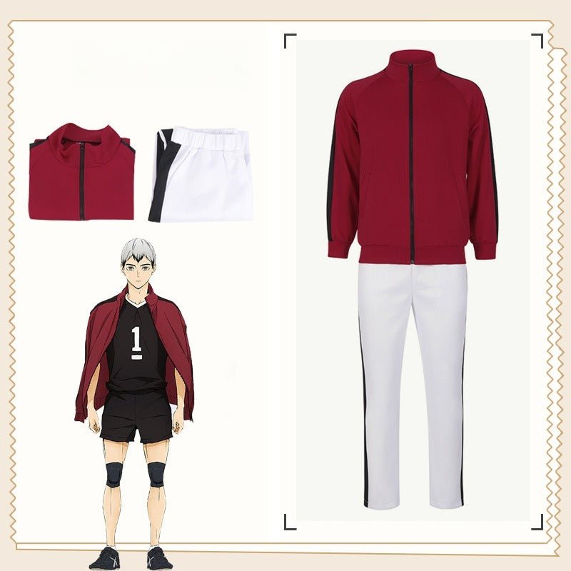 Haikyuu!! Cosplay Costume - Oikawa Tooru Seijoh Nekoma Fukurodani High School Volleyball Anime Outfit Full Set - Coscosmos