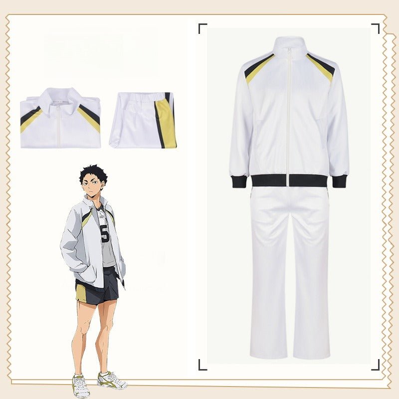 Haikyuu!! Cosplay Costume - Oikawa Tooru Seijoh Nekoma Fukurodani High School Volleyball Anime Outfit Full Set - Coscosmos