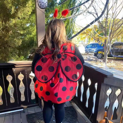 Halloween Bee & Ladybug Cosplay Costume for Adults & Kids – Festive Party Outfit - Coscosmos