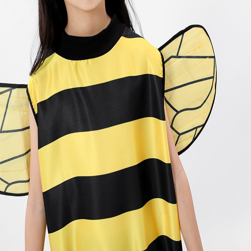 Halloween Bee & Ladybug Cosplay Costume for Adults & Kids – Festive Party Outfit - Coscosmos