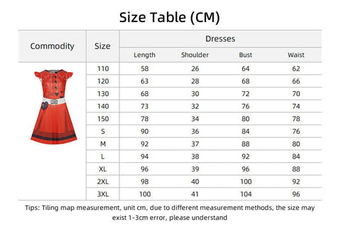 Halloween Descendants 4 Red Princess Dress Cosplay Costume - Coscosmos