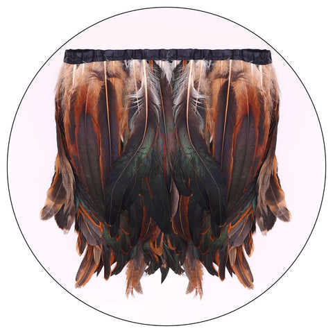 Halloween Feather Cape Cloak Costume Accessory for Cosplay and Parties - Coscosmos