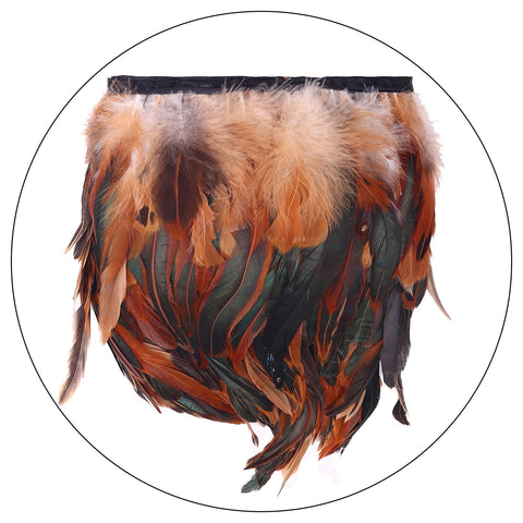 Halloween Feather Shoulder Cape Gothic Role - Play Accessory for Cosplay - Coscosmos