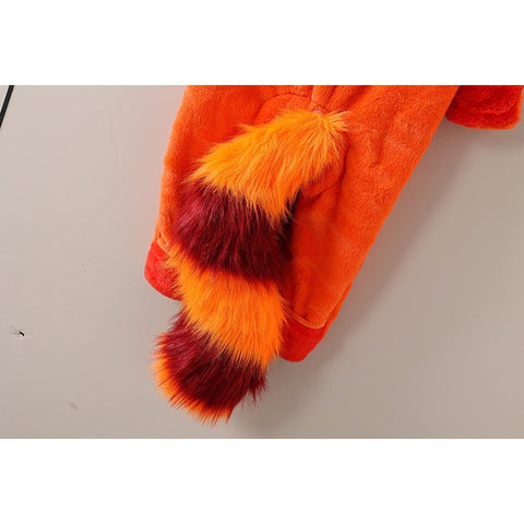 Halloween Kids Costume Lina Belle Little Bear Mei Mei Jumpsuit Fox Tail Cosplay Outfit - Coscosmos
